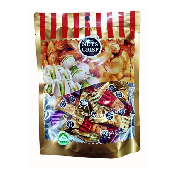 Nuts Crisp Candy with Mixed Flavors 250g